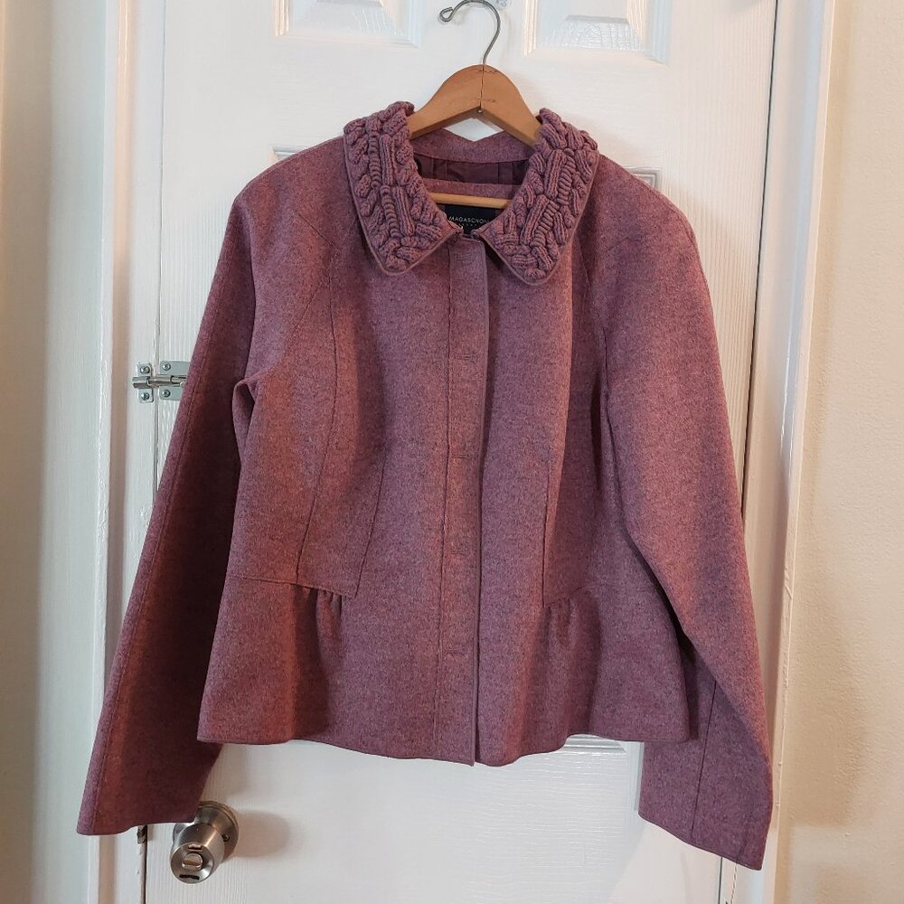 Magaschoni wool coat